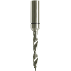 3.5mm CED x 53mm Length x 30mm DOC Solid Carbide Thru-Bore Drill, Right Hand Rotation