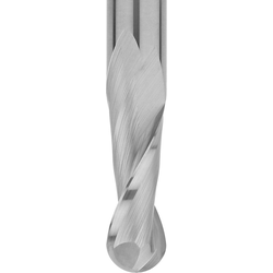 1/2 Inch CED x 3-1/2 Inch Length x 1-3/8 Inch DOC 2 Flute Bravo Series Upshear Ball End Finishing Tool