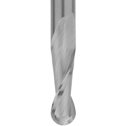 3/8 Inch CED x 3 Inch Length x 1-1/8 Inch DOC 2 Flute Bravo Series Upshear Ball End Finishing Tool