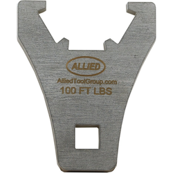 100 Ft/Lb ER32 Collet Key with 1/2 Inch Square Hole Drive for Standard Torque Wrench
