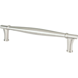 5-1/16 Inch Center to Center Dierdra Cabinet Pulls, Brushed Nickel