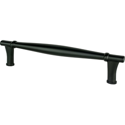 5-1/16 Inch Center to Center Dierdra Cabinet Pulls, Matte Black