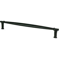 8-13/16 Inch Center to Center Dierdra Cabinet Pulls, Matte Black