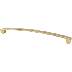 12 Inch Center to Center Laura Appliance Pulls, Modern Brushed Gold