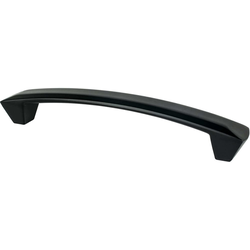 5-1/16 Inch Center to Center Laura Cabinet Pulls, Matte Black