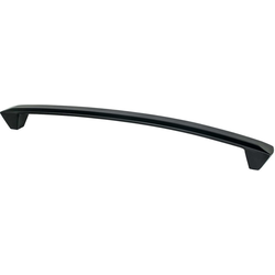 8-13/16 Inch Center to Center Laura Cabinet Pulls, Matte Black