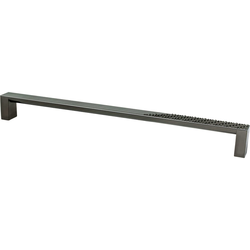12 Inch Center to Center Roque Appliance Pulls, Black Nickel