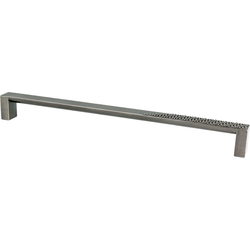 12 Inch Center to Center Roque Appliance Pulls, Vintage Nickel