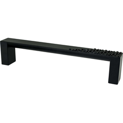 5-1/16 Inch Center to Center Roque Cabinet Pulls, Matte Black