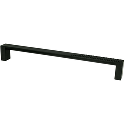 8-13/16 Inch Center to Center Roque Cabinet Pulls, Matte Black