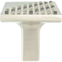 1-3/16 Inch Length Berenson Roque Cabinet Knobs, Brushed Nickel