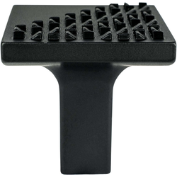 1-3/16 Inch Length Berenson Roque Cabinet Knobs, Matte Black