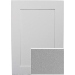 Brushed Aluminum Cabinet Door Color Sample, 3 x 5 inch (FREE, SEE DETAILS)