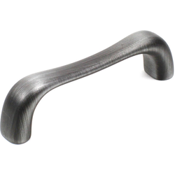 Plymouth 3 Inch Center to Center Weathered Pewter Cabinet Pull