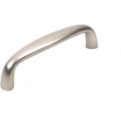 Plymouth 3 Inch Center to Center Dull Satin Nickel Cabinet Pull