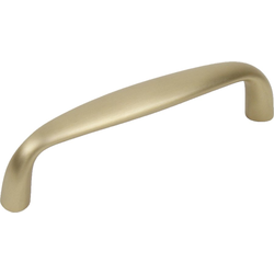Glamour Pull 4 inch Center to Center Satin Brass
