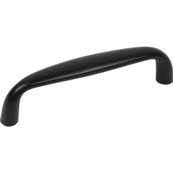 Glamour Pull 4 inch Center to Center Matte Black
