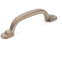 Yukon 3 Inch Center to Center Weathered Nickel/Copper Cabinet Pull