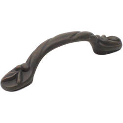 Tuscana 3 Inch Center to Center Weathered Brass Cabinet Pull