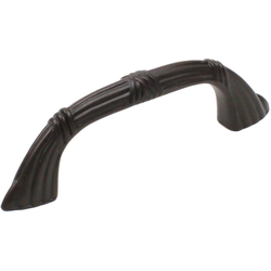 Georgian 3 Inch Center to Center Oil Rubbed Bronze Cabinet Pull