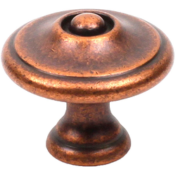 21% OFF Hartford 1-3/16 Inch Diameter Aged Copper Cabinet Knob