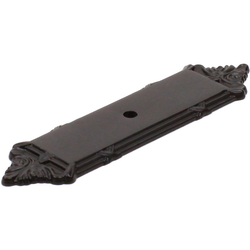 Georgian 3-3/4 Inch Center to Center Oil Rubbed Bronze Back-plate