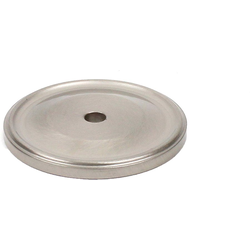 Yukon 1-1/2 Inch Diameter Matte Satin Nickel Back-plate