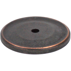 Yukon 1-1/2 Inch Diameter Weathered Bronze/Copper Back-plate