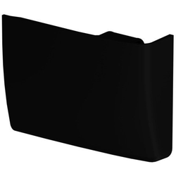 VS TOP Hang 40 Cover Cap for Cabinet/Closet Hanging Bracket, Right , Black, 200 Pack