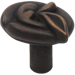 Tuscana 1-1/4 Inch Diameter Weathered Brass Cabinet Knob