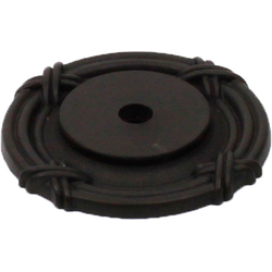 Georgian 1-1/2 Inch Diameter Oil Rubbed Bronze Back-plate