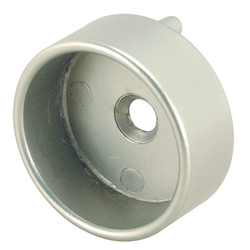 Closed Support Bracket with Pin Mount For 1-5/16 Inch Diameter Closet Rod, Dull Nickel