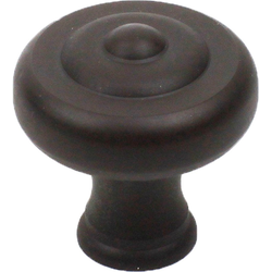 Yukon 1-1/2 Inch Diameter Oil Rubbed Bronze Cabinet Knob