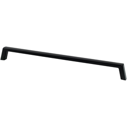 18 Inch Center to Center Brookridge Transitional Appliance Pull, Matte Black