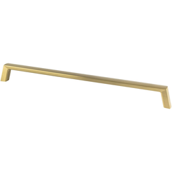 18 Inch Center to Center Brookridge Transitional Appliance Pull, Modern Brushed Gold