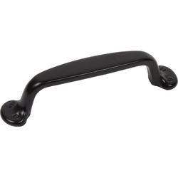 Glamour Pull 4 inch Center to Center Matte Black