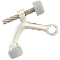 20% OFF 2-3/8 x 1-3/4 Inch Hinge Pivot Stop, Satin Nickel
