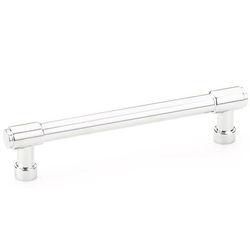 5 Inch Center to Center Jasper Cabinet Pull, Polished Chrome