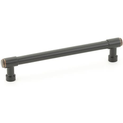 6 Inch Center to Center Jasper Cabinet Pull, Oil Rubbed Bronze