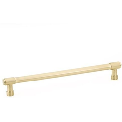 8 Inch Center to Center Jasper Cabinet Pull, Satin Brass