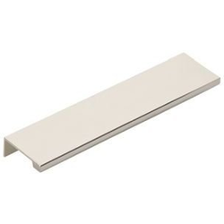 6 Inch Center to Center Edge Cabinet Pull, Polished Nickel Lifetime