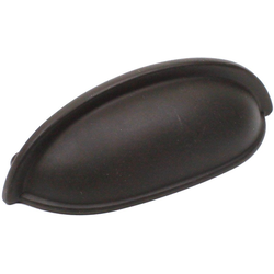 Yukon 3 Inch Center to Center Oil Rubbed Bronze Cabinet Cup Pull