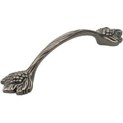 Vineyard 3-3/4 Inch Center to Center Antique Nickel Cabinet Pull