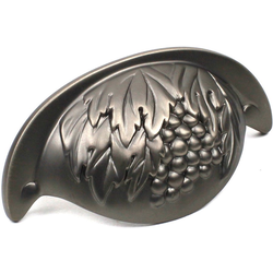 Vineyard 3 Inch Center to Center Antique Nickel Cabinet Cup Pull
