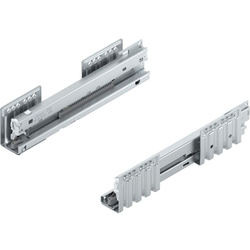11 Inch Length MERIVOBOX Zinc Cabinet Profile Left/Right Set, 125 lbs Load Rating