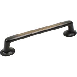 Whistler 6 Inch Center to Center Antique Iron Cabinet Pull