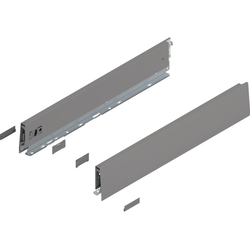 20 Inch Length MERIVOBOX M Height Drawer Profile Left/Right Set, Indium Gray Matte