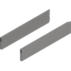 20 Inch Length MERIVOBOX E Height BOXCAP Left/Right Set, Indium Gray Matte