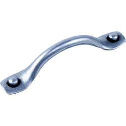 Raw Authentic Pull 5-1/16 inch Center to Center Matte Old Iron