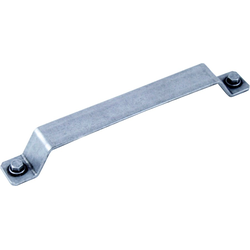 Raw Authentic Pull 7-9/16 inch Center to Center Matte Old Iron